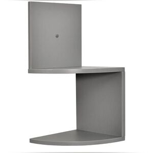 2 Tier Corner Shelf - Gray - New in Box